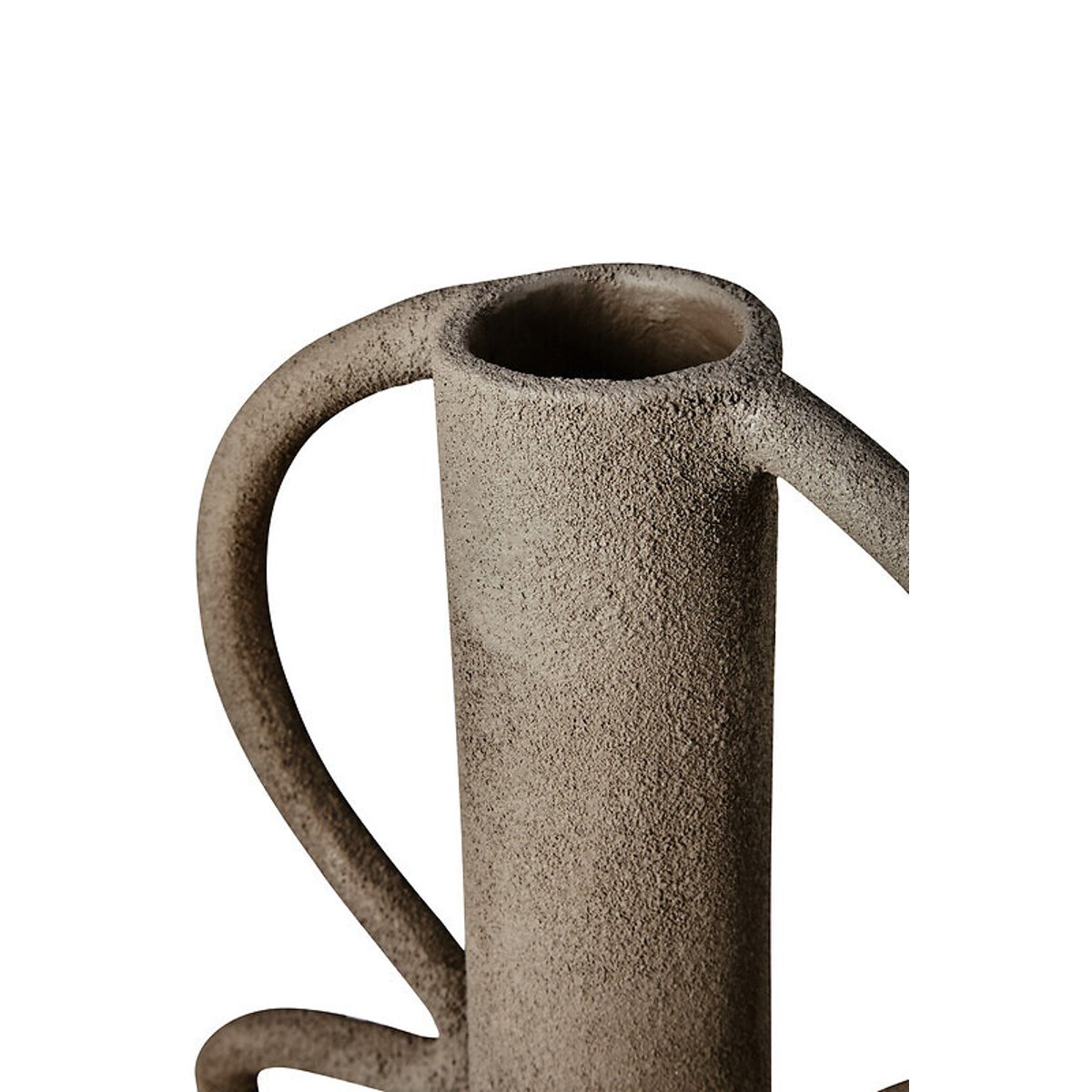 28cm Deriva Small Textured Vase in Grey grey, FIFTY FIVE SOUTH