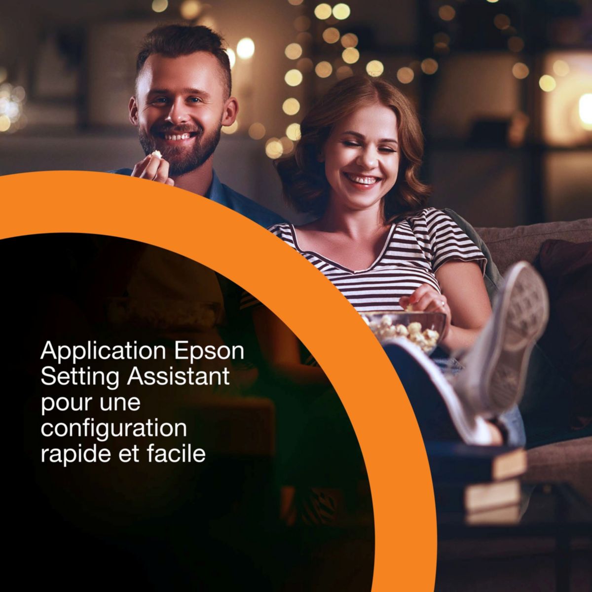 Vidéoprojecteur home cinéma EH-LS670W 2025 4K PRO UHD, Google TV blanc, EPSON