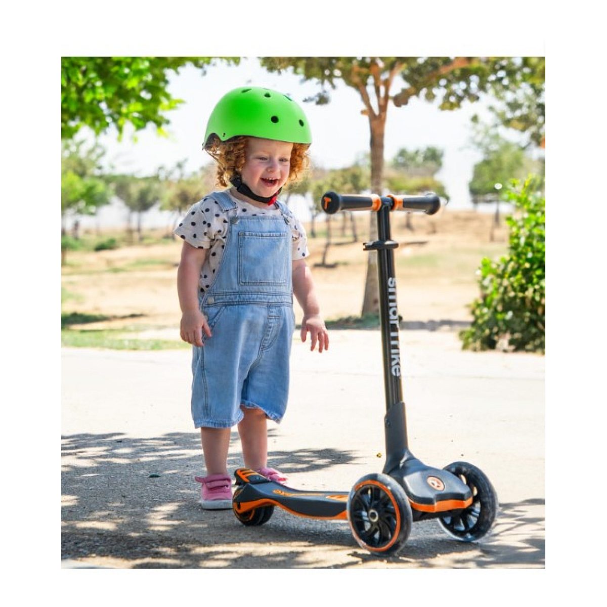 Trottinette porteur Xtend Ride-On - Orange couleur unique, SMARTRIKE