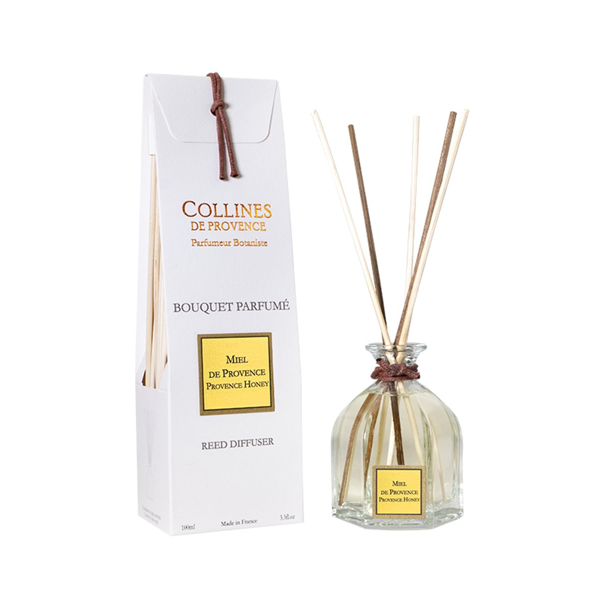 Diffuseur de parfum  MIEL DE PROVENCE blanc, COLLINES DE PROVENCE