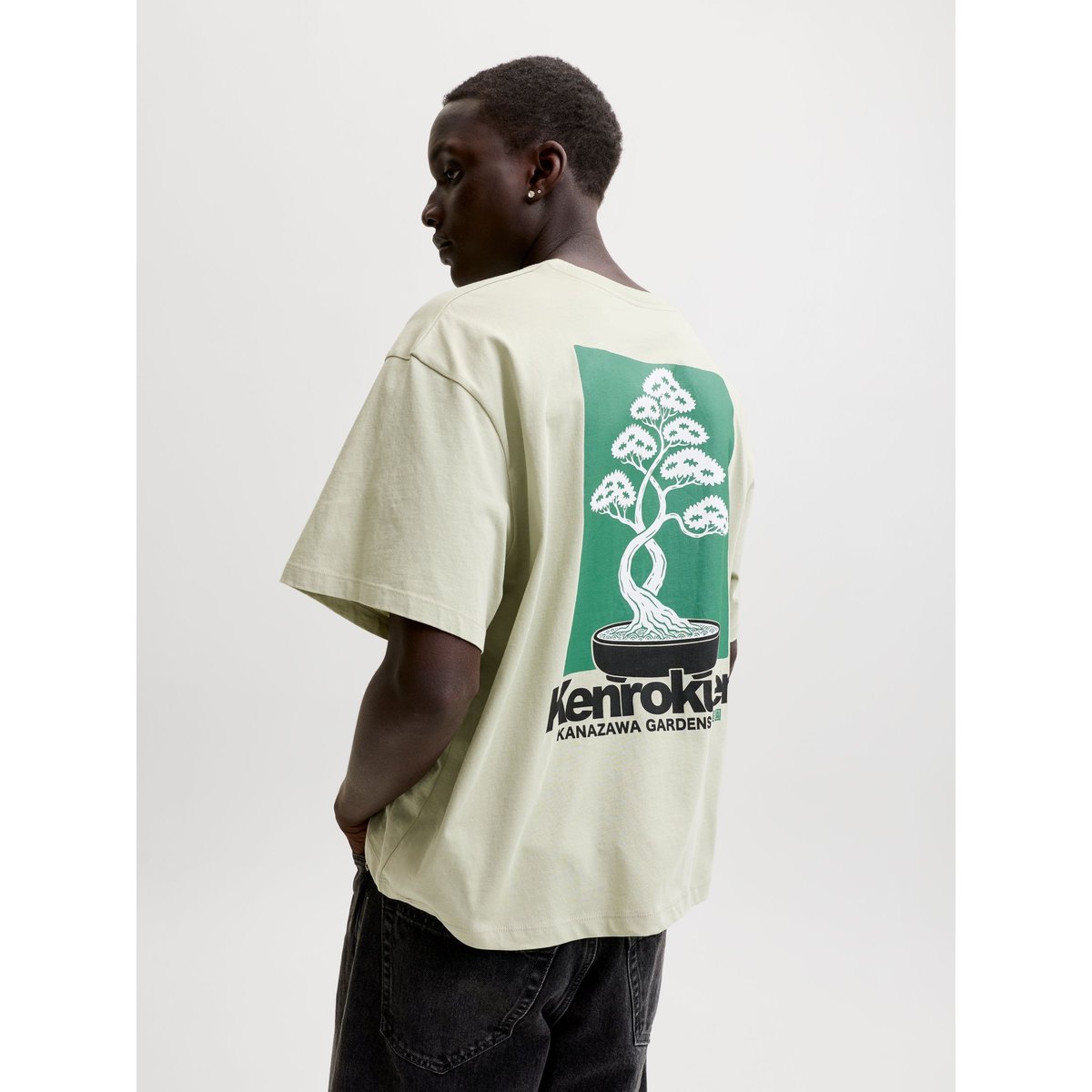 T-Shirt desert sage, JACK & JONES