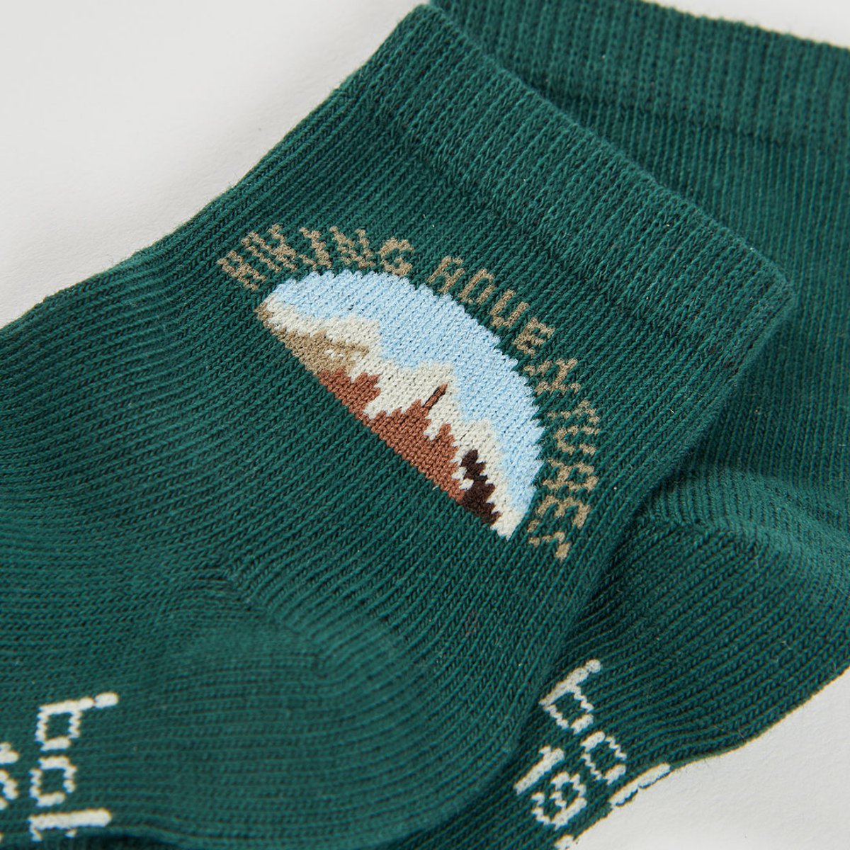 Lot chaussettes imprimées adventure marron, BOBOLI