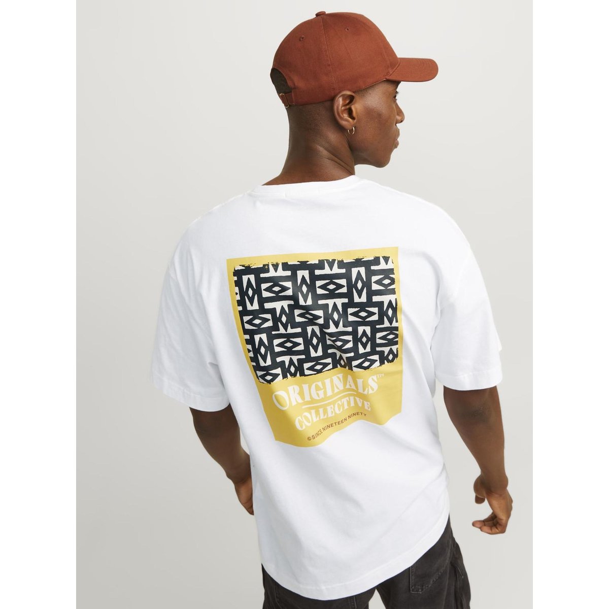 T-Shirt bright white, JACK & JONES