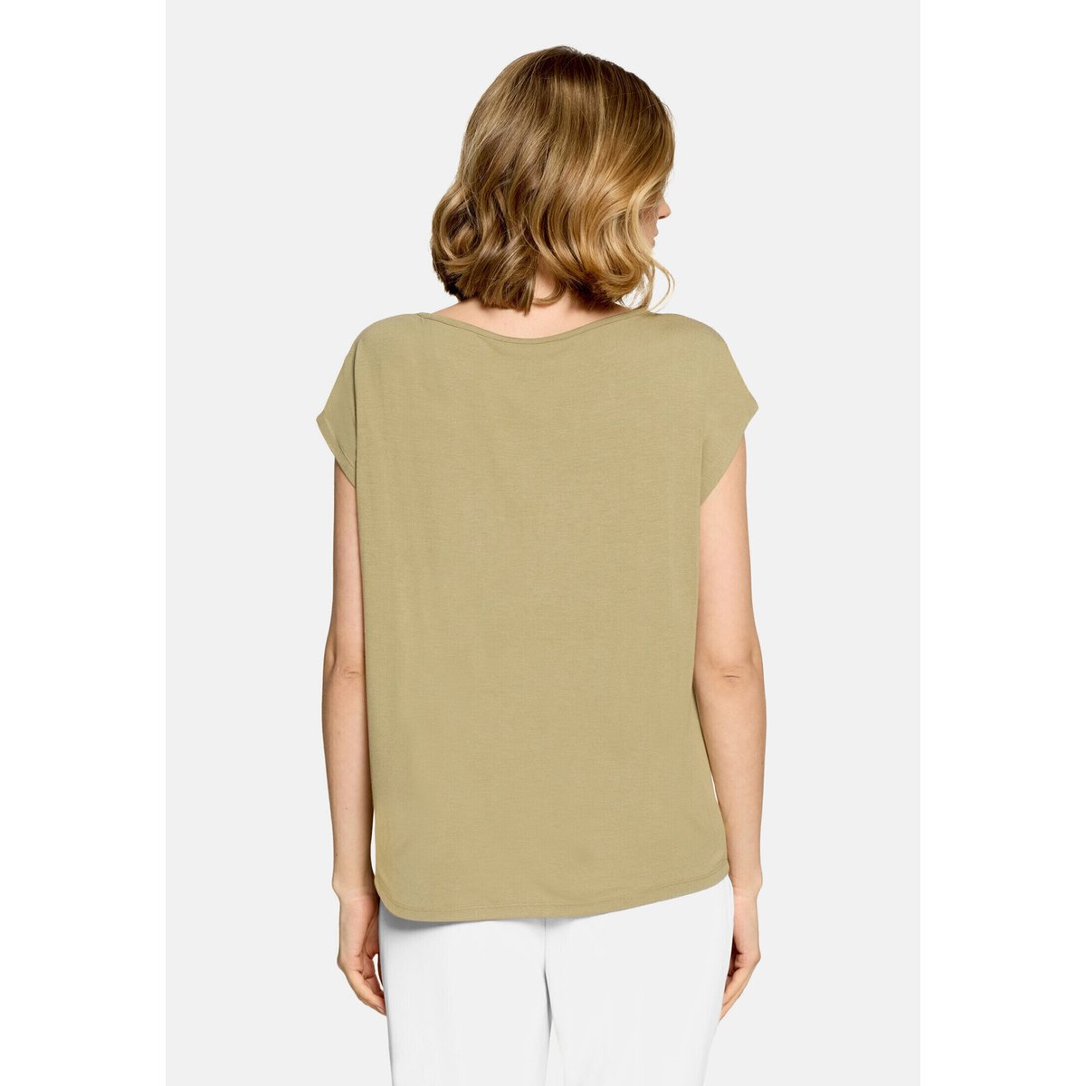 Haut casual à impression beige/yellow, BETTY BARCLAY