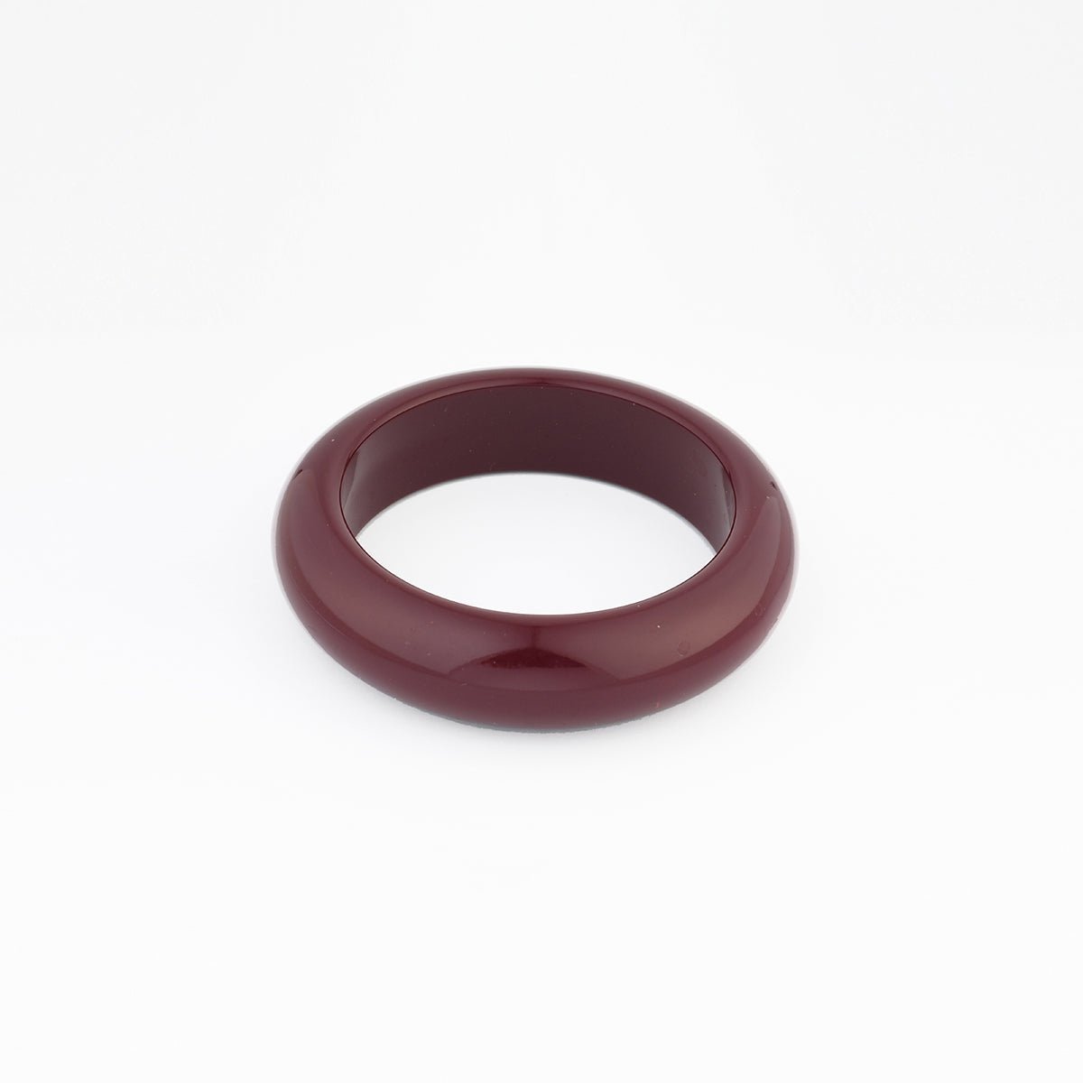 Bangle en résine bordeaux bordeaux, BALABOOSTE