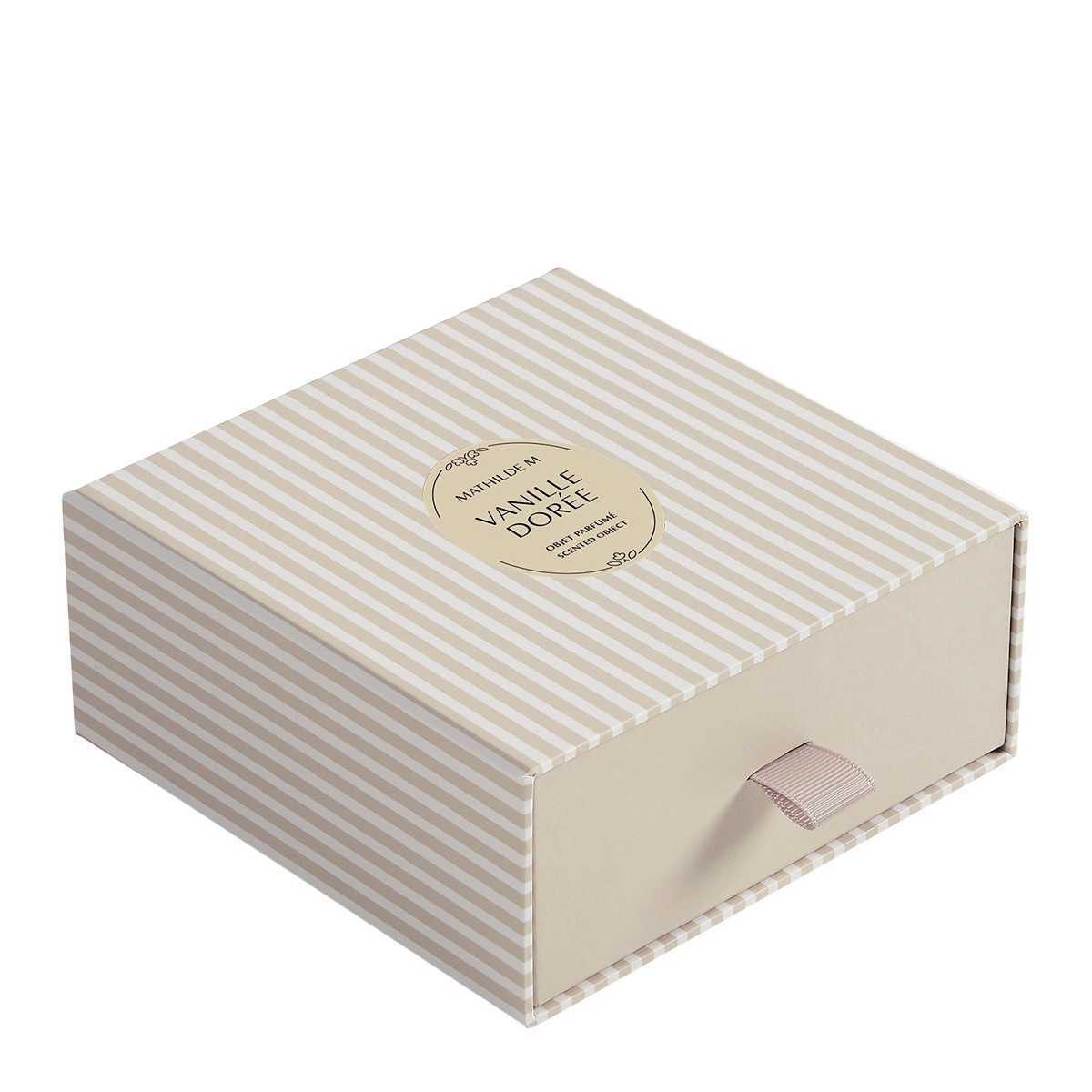 Décor parfumé Colombe en Fleurs - VANILLE DORÉE blanc, MATHILDE M