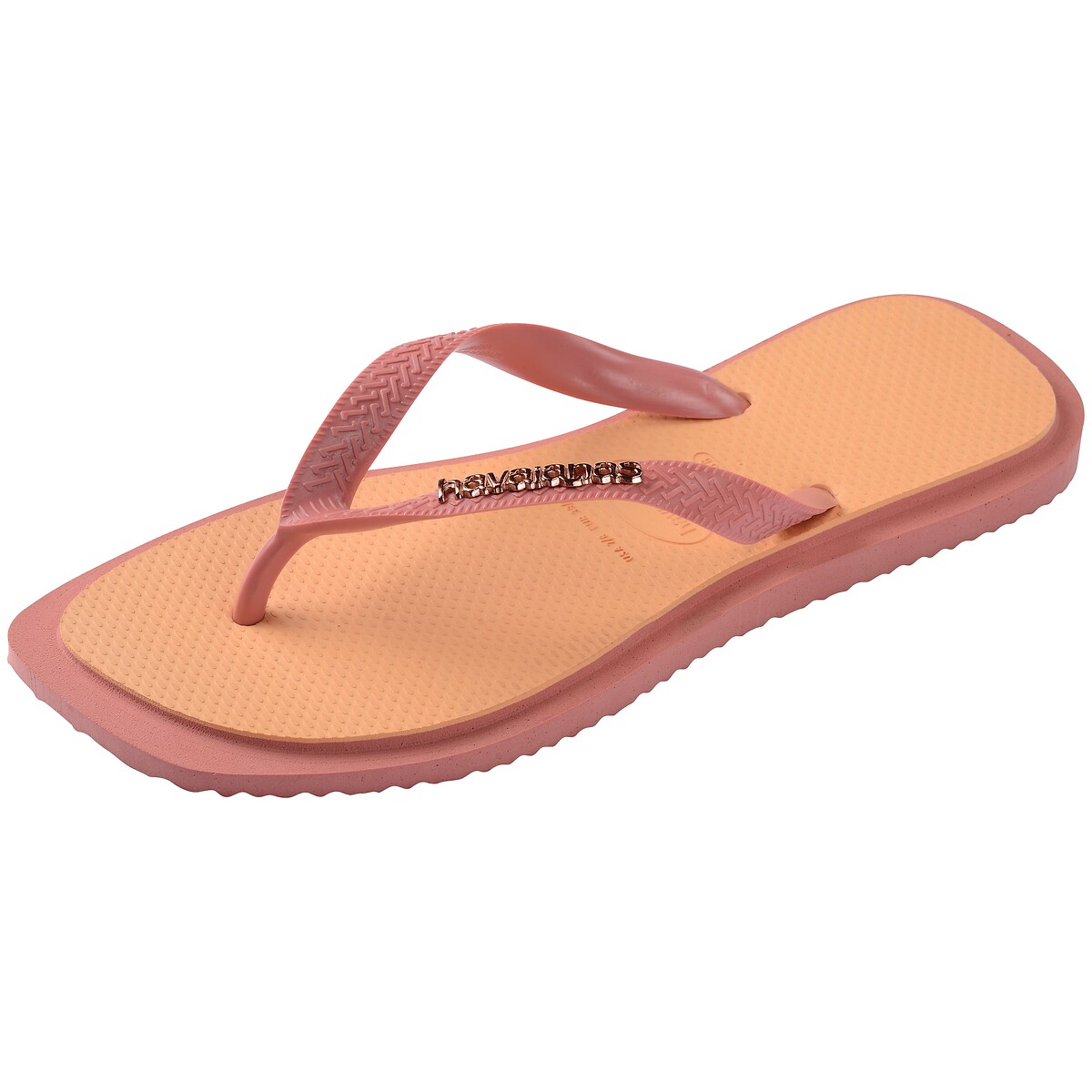 Tongs Top Square Fusion orange, HAVAIANAS