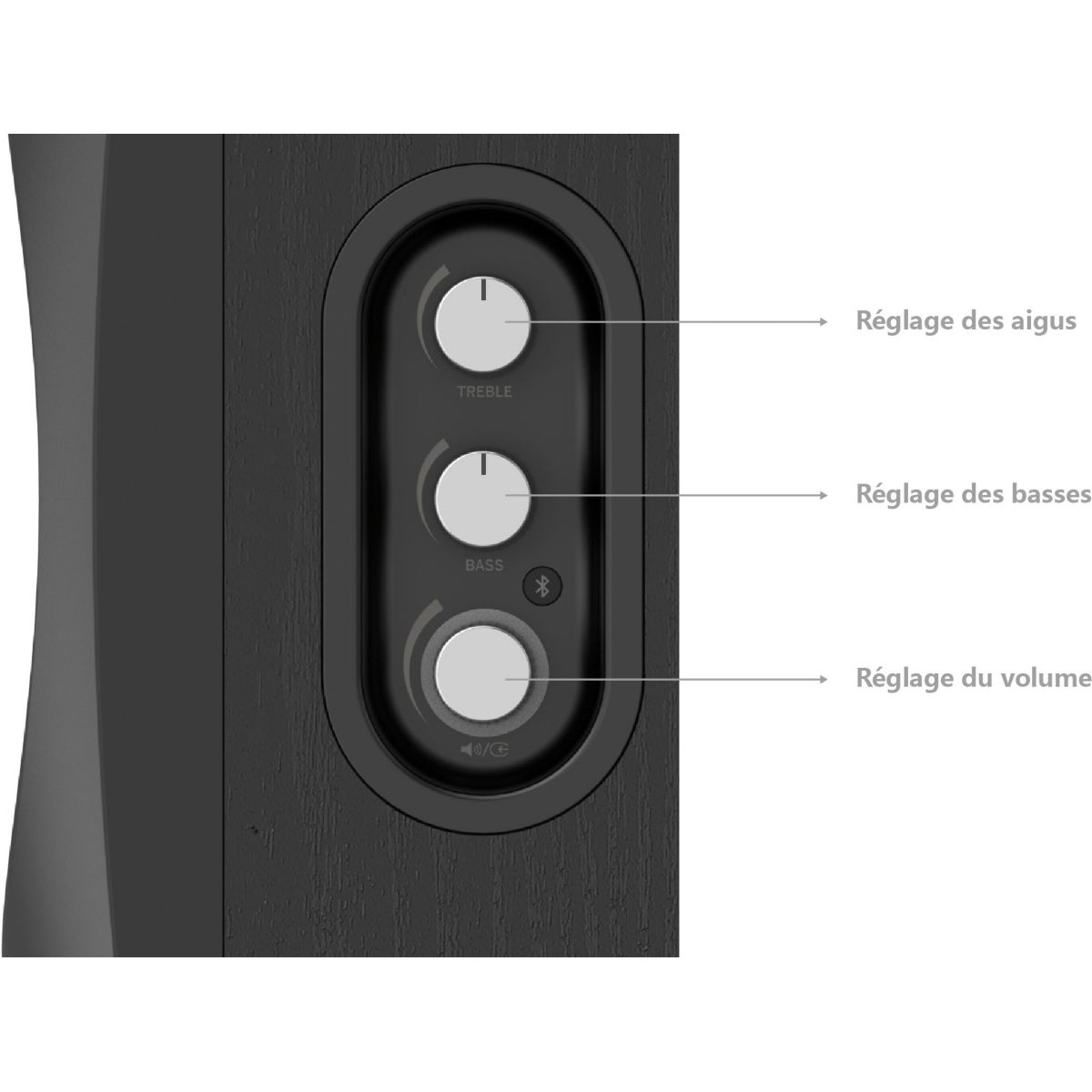 Enceinte résidentielle ERBS-01 Bluetooth couleur unique, ESSENTIEL B