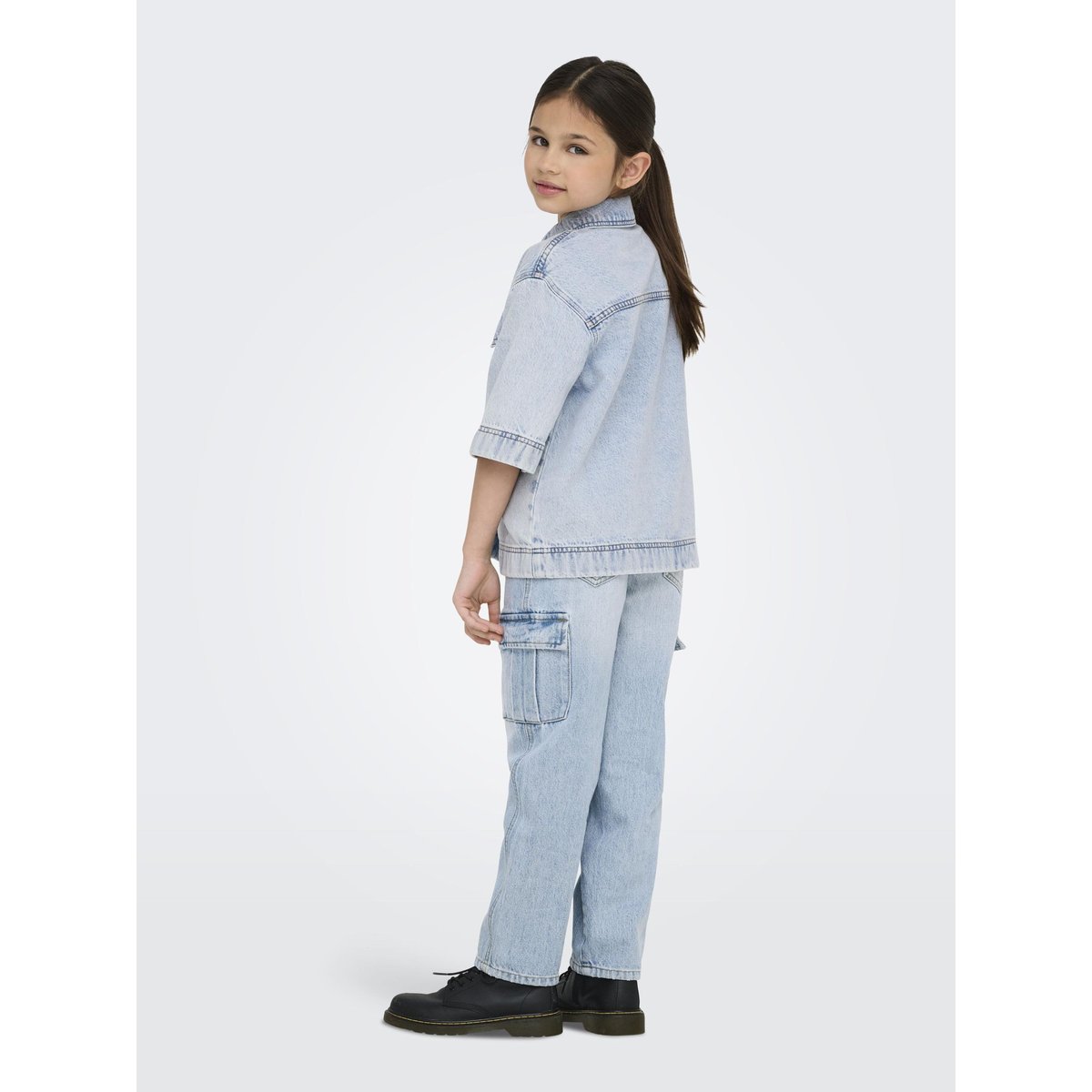 Chemise En Denim light blue denim, KIDS ONLY