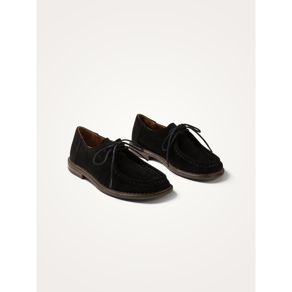 Derbies avec talon plat et bout rond WILLOW Lace noir, VANESSA WU