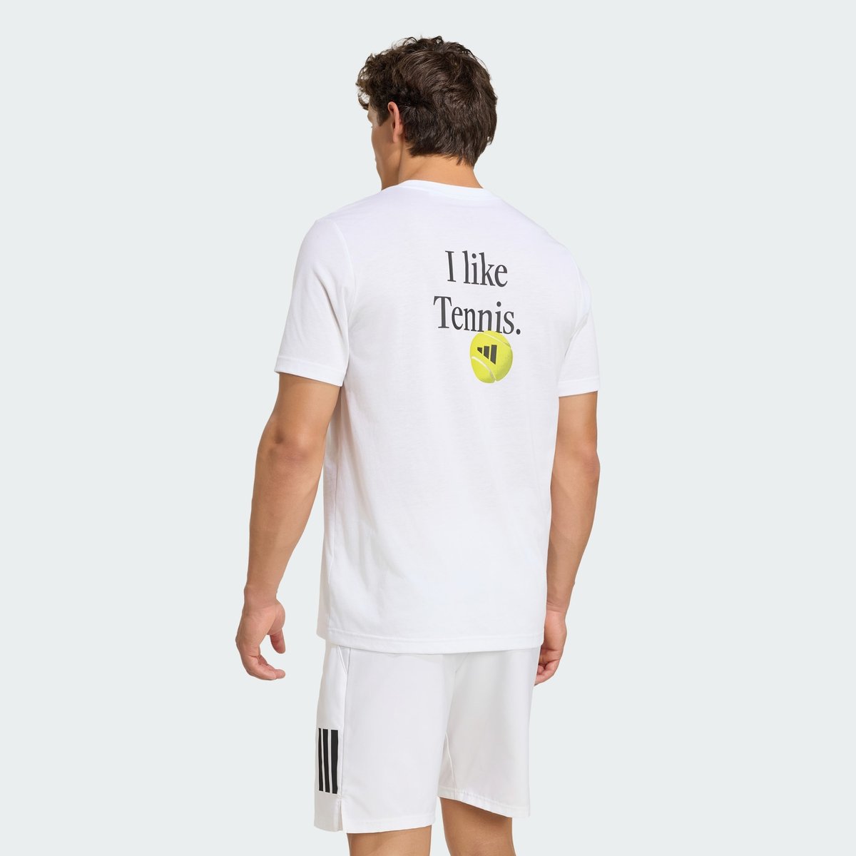 T-Shirt Graphique Catégorie Tennis T-Shirt Graphique Catégorie Tennis white / black, adidas Performance