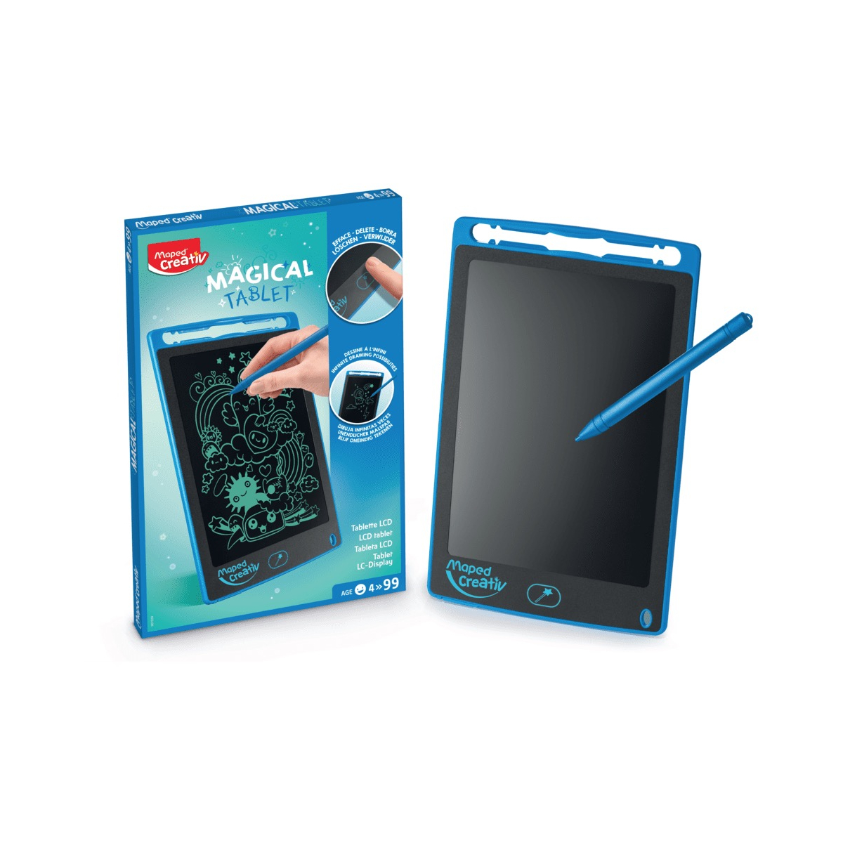 Tablette magique pour dessiner - Petit couleur unique, MAPED