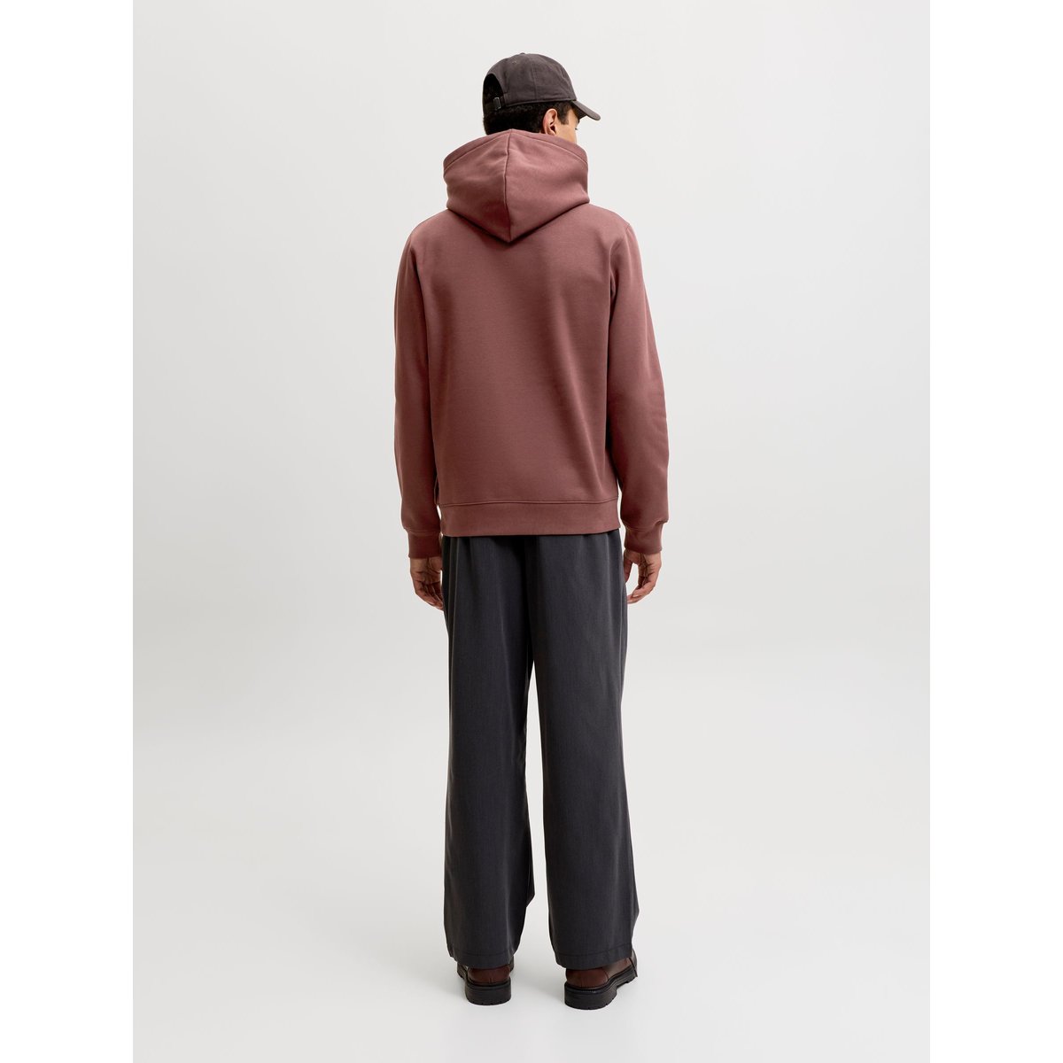 Sweat À Capuche bitter chocolate, JACK AND JONES PREMIUM
