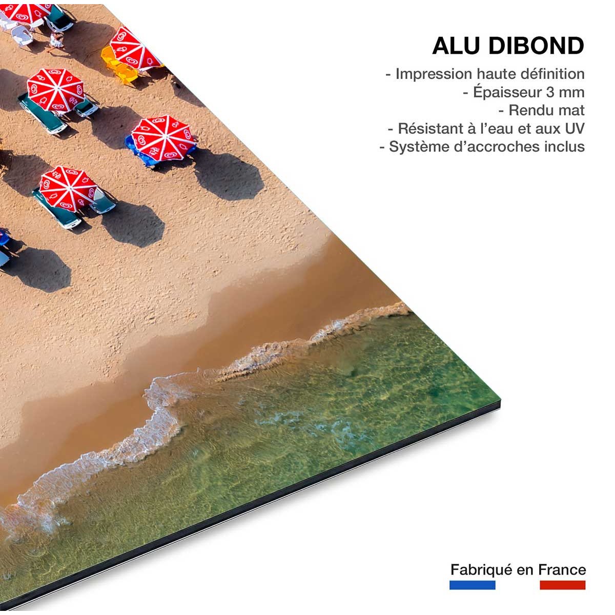 Tableau cherry sun tableau alu dibond, HEXOA