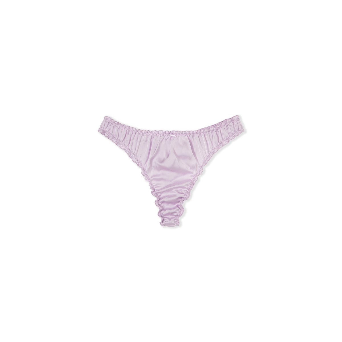 String bloomer satiné NORA SATIN lilas, ETAM