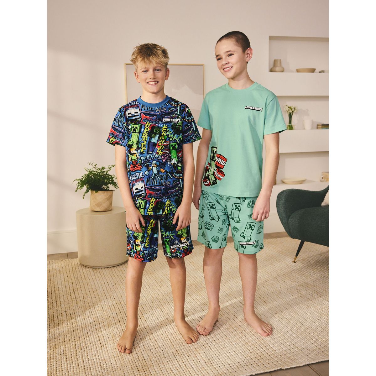 Pyjama short sous licence, lot de 2 multicolore, NEXT