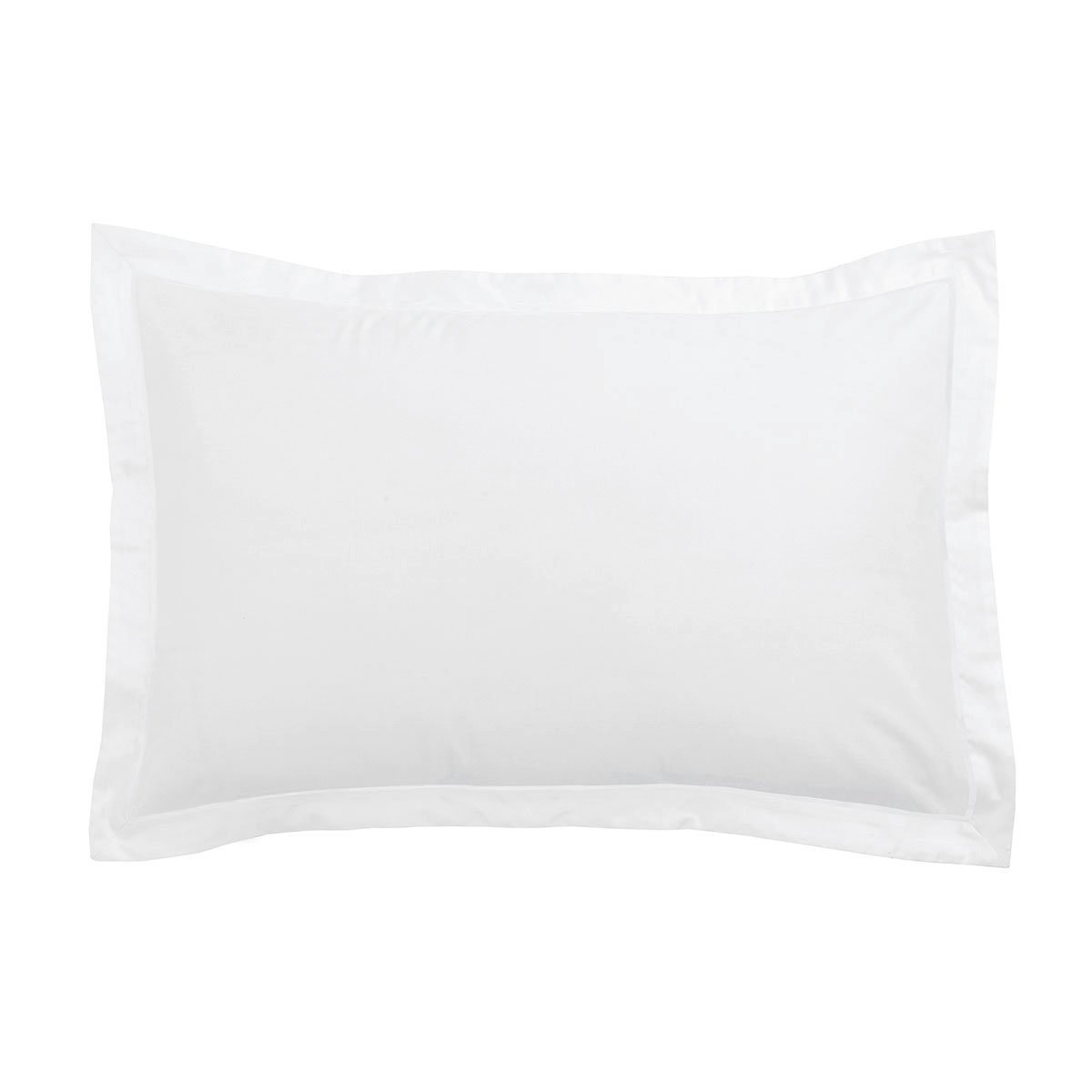 Taie D'oreiller BRETEUIL blanc, ANNE DE SOLENE
