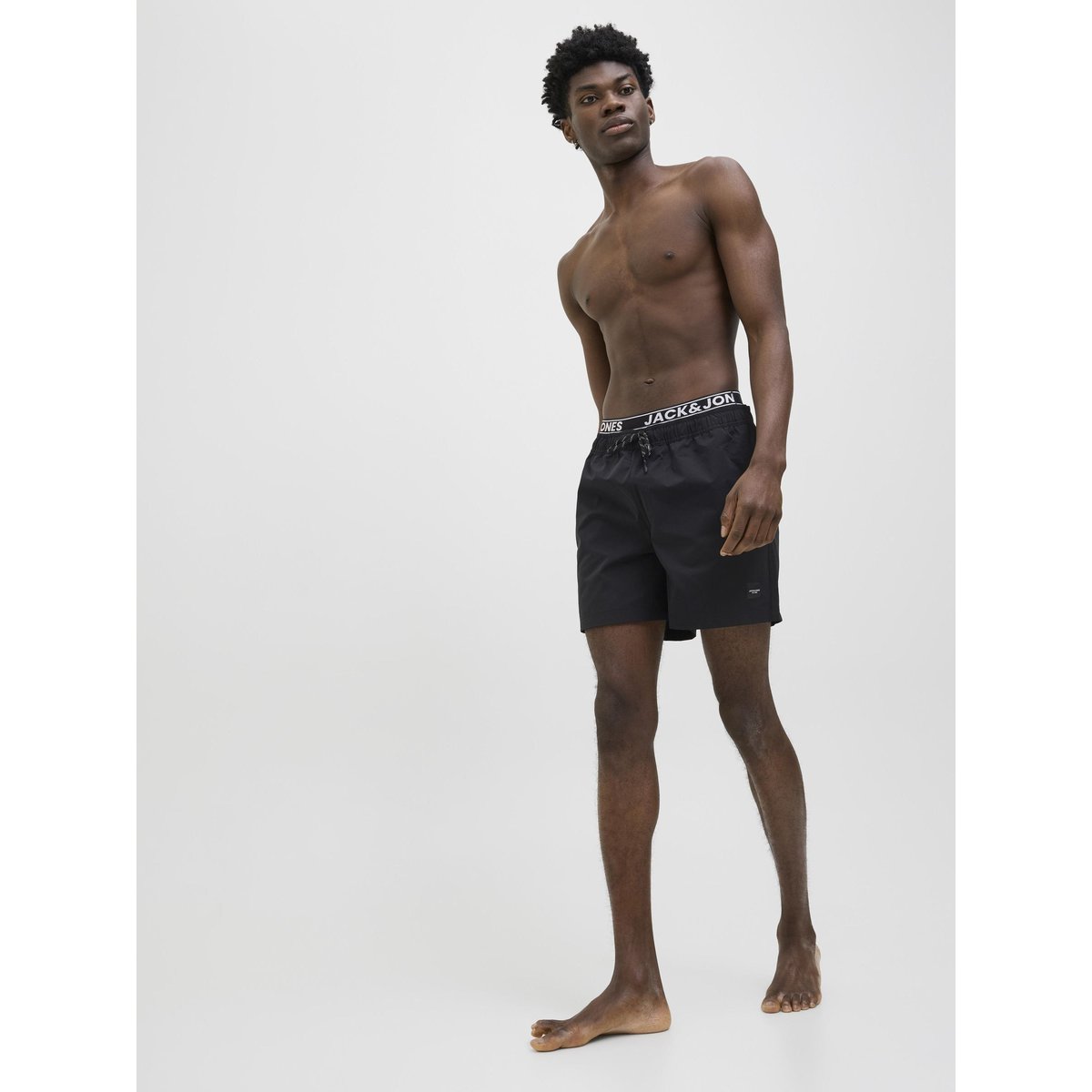 Short De Bain noire - black, JACK & JONES