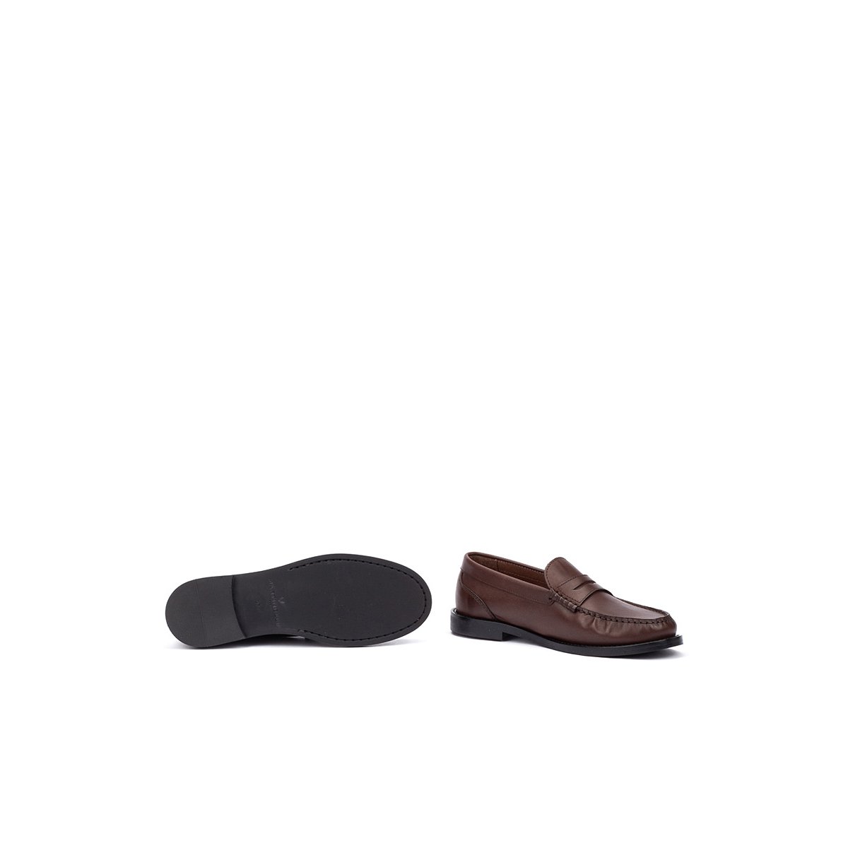 Mocassins cuir Settala olmo, MARTINELLI