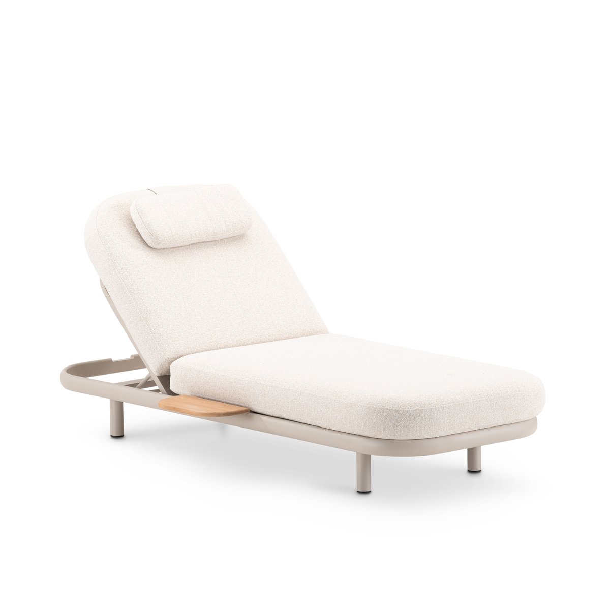Transat et table jardin, SAONA beige, DEFORA HOME