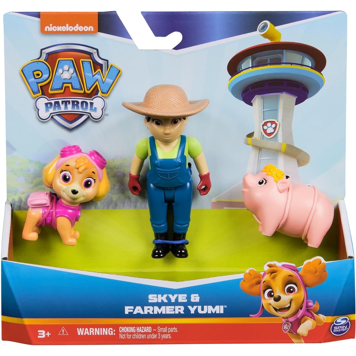 Paw Patrol - Figurines Hero Pup Core Skye multicolore, SPIN MASTER