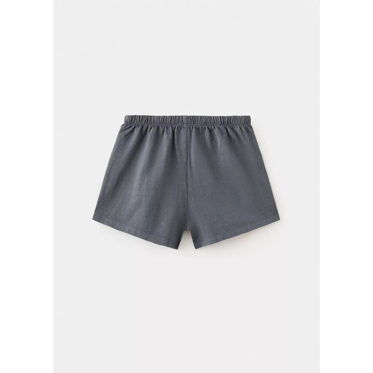 Short en coton à broderie anglaise gris anthracite, MANGO KIDS