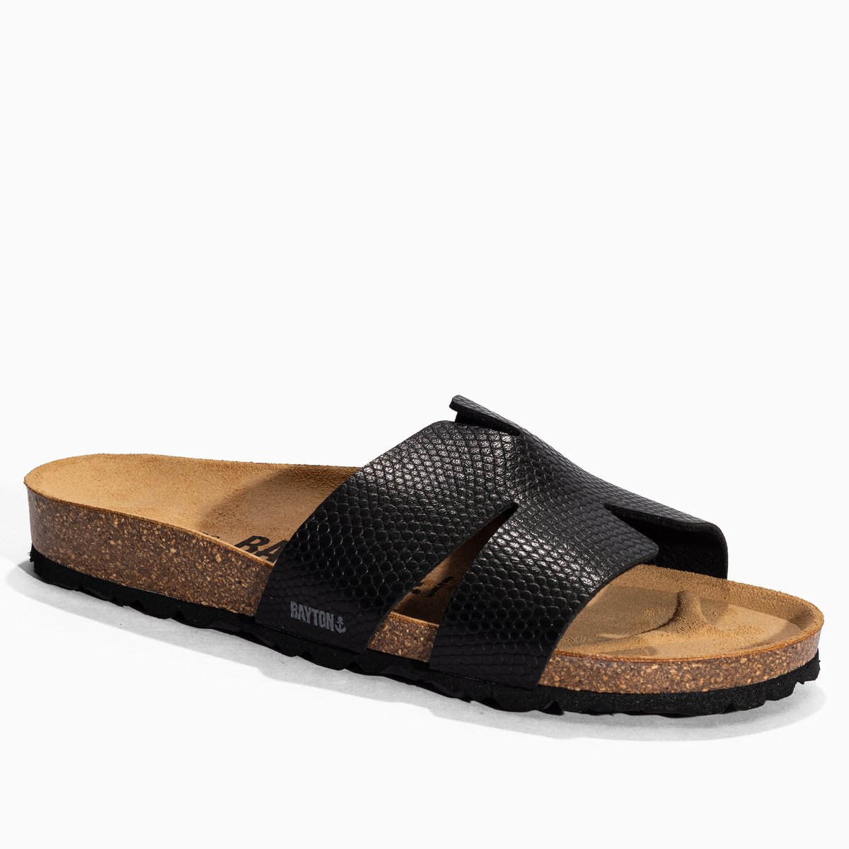 Sandales DJONE noir, BAYTON