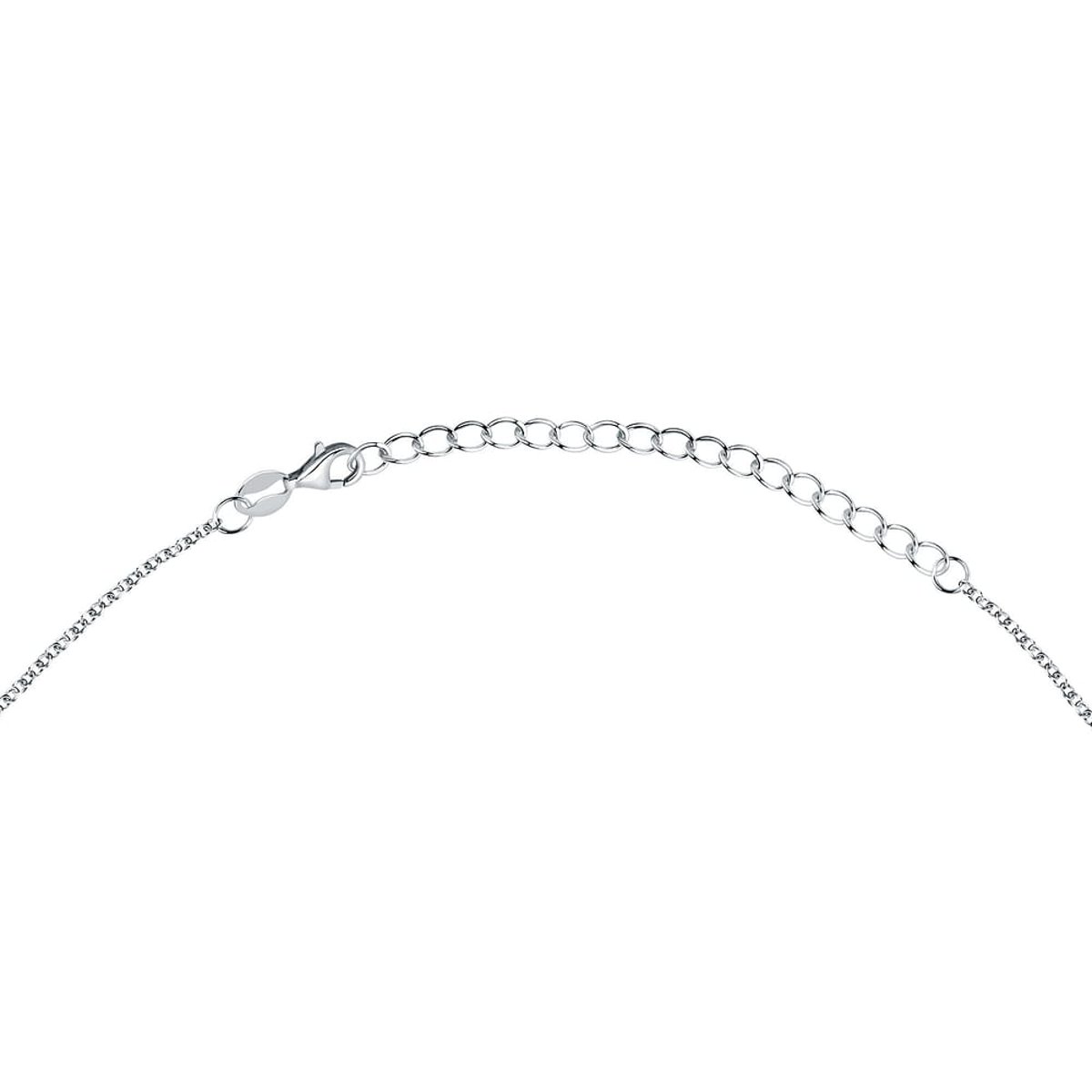 Colliers en Argent/oxyde de zirconium De Zirconium et Oxyde de zirconium argent, ROSELINE