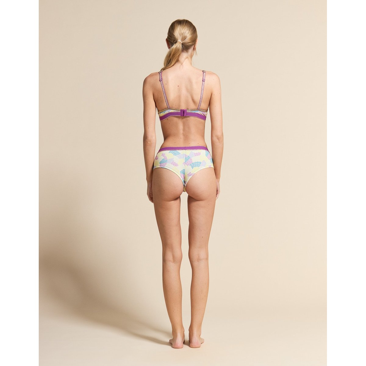 CULOTTE CHEEKY KOOL violet, PULLIN