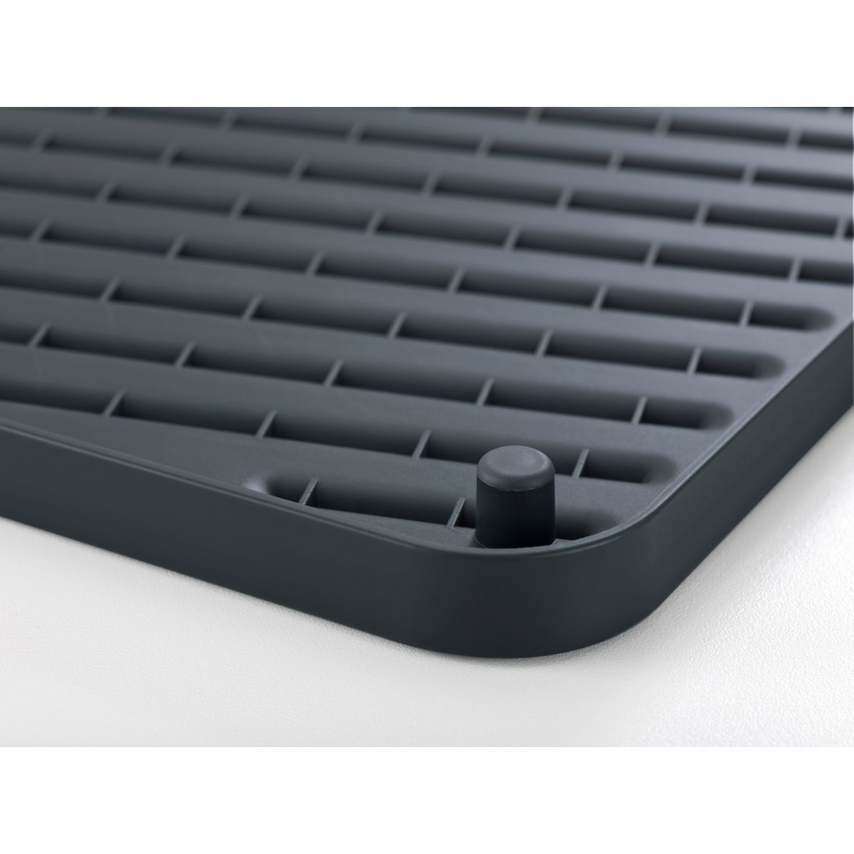 Egouttoir PLANCHE D'EGOUTTAGE FLIP UP AJUSTABLE gris, JOSEPH JOSEPH