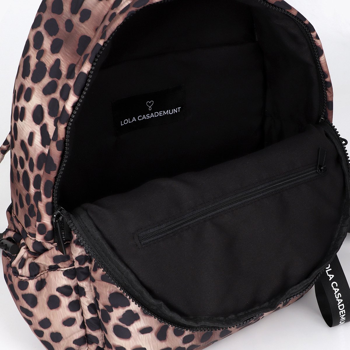 Sac à dos en nylon léopard léopard, LOLA CASADEMUNT