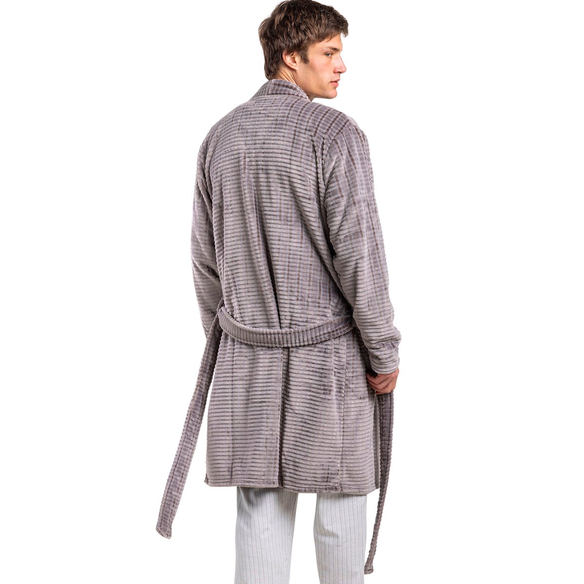 Robe de chambre Heritage gris, ADMAS