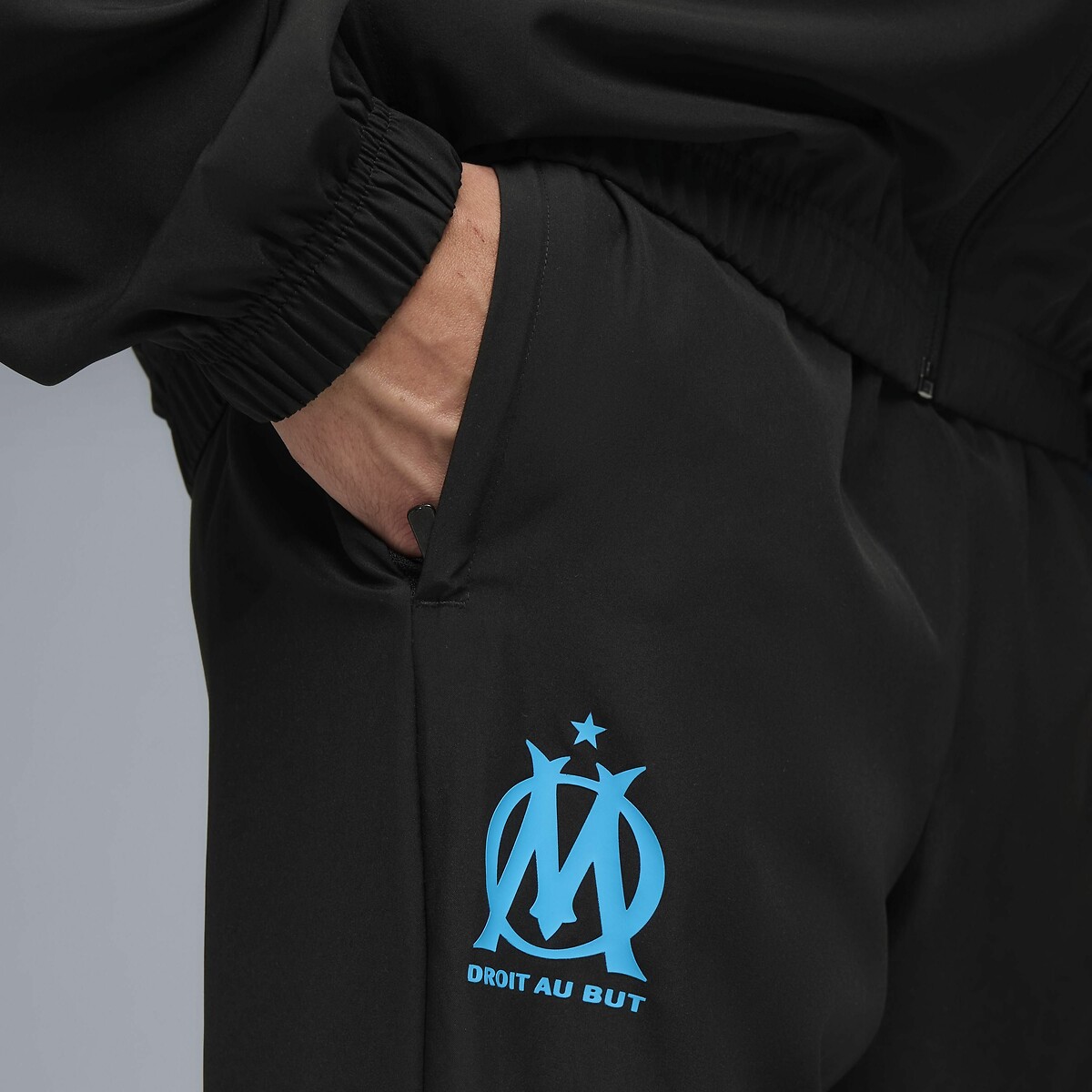 Olympique De Marseille Tracksuit black, PUMA