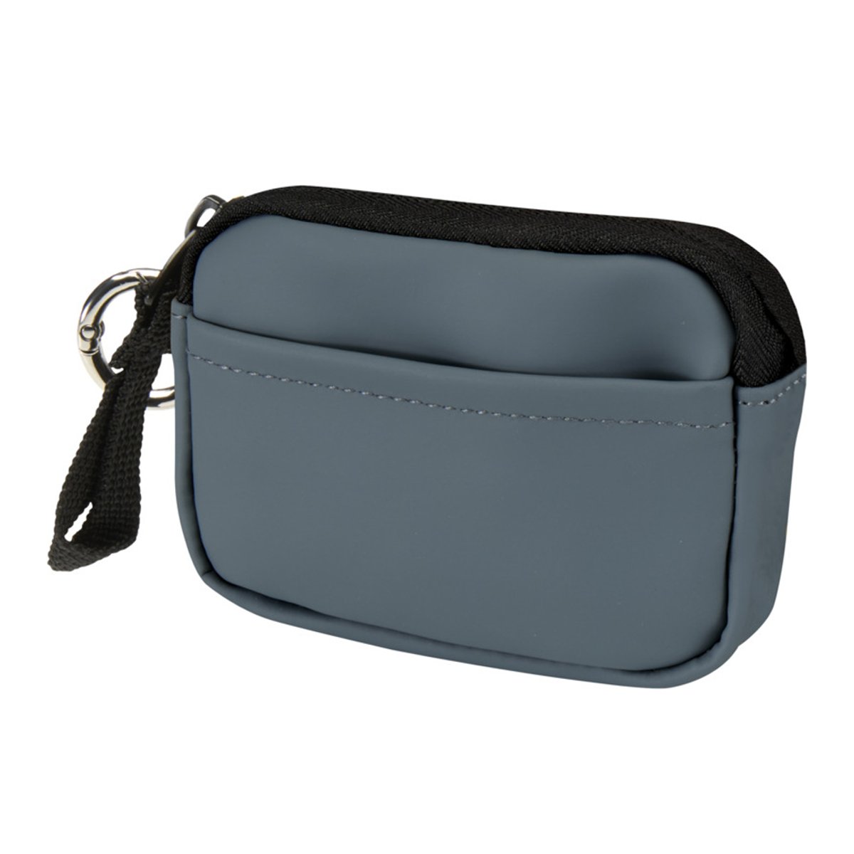 Porte-monnaie uni RESI PLUS bleu gris foncé, FLOSO
