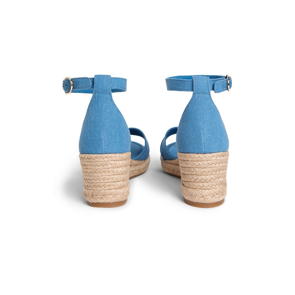 Sandales croisées compensées bleu, TOMMY HILFIGER