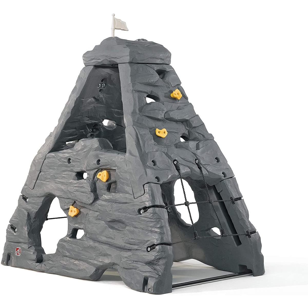 Montagne d'escalade  Kiddimandjaro  203x132x203cm gris foncé couleur unique, STEP2