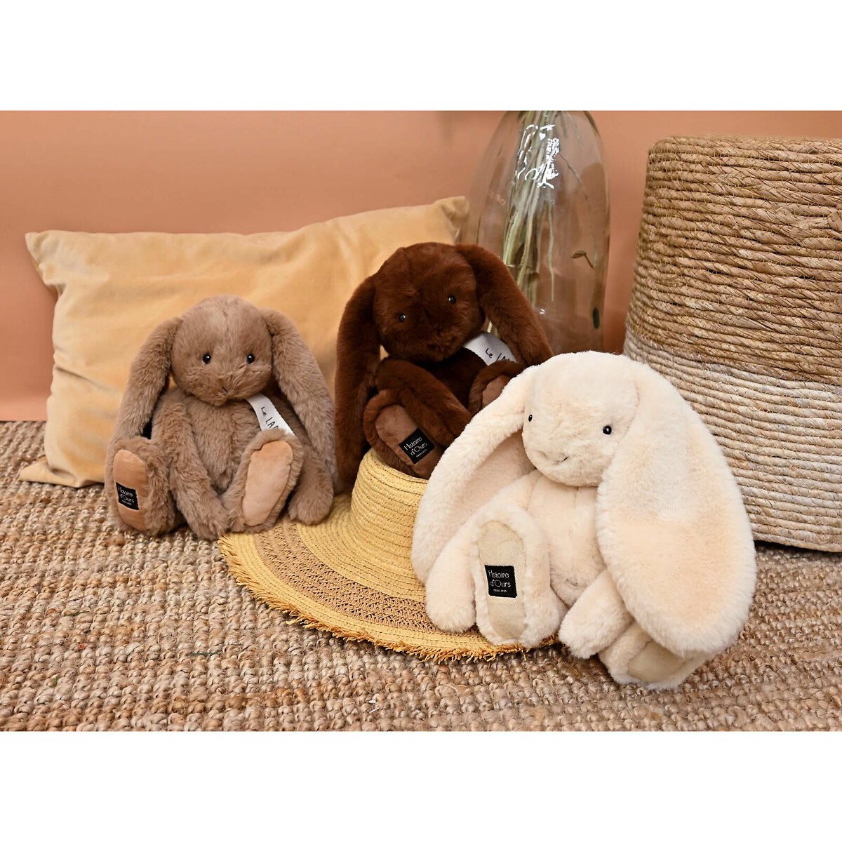 Doudou Lapin 32cm vanille, HISTOIRE D'OURS