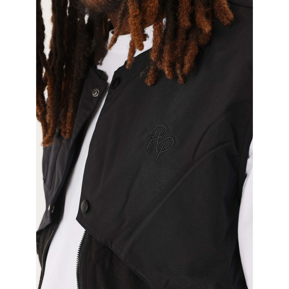 Veste sans manches superposer noir, PROJECT X