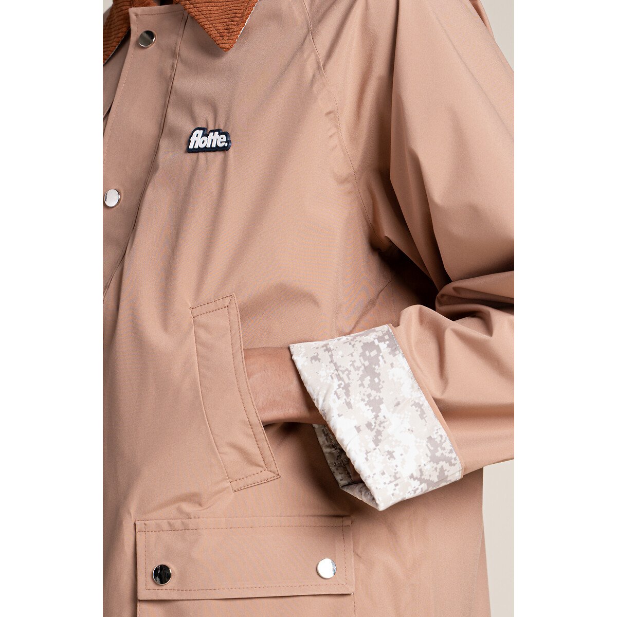 Giacca impermeabile unisex, ARCHIVES cannella, FLOTTE