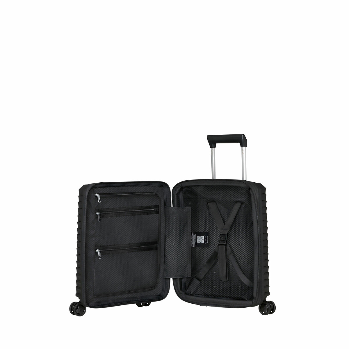 Upscape valise 4 roues taille S noir, SAMSONITE