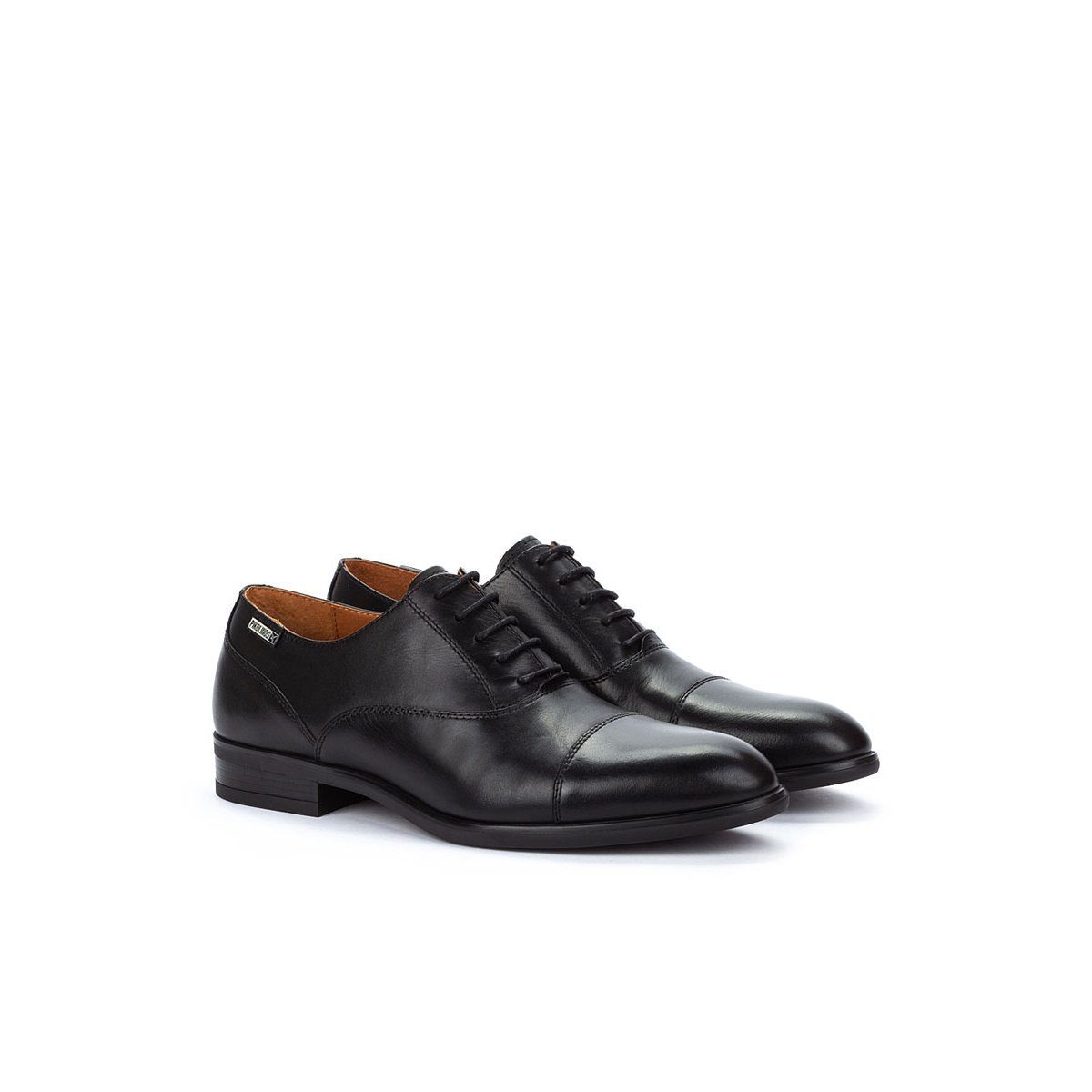 Chaussures à lacets cuir Bristol black, PIKOLINOS