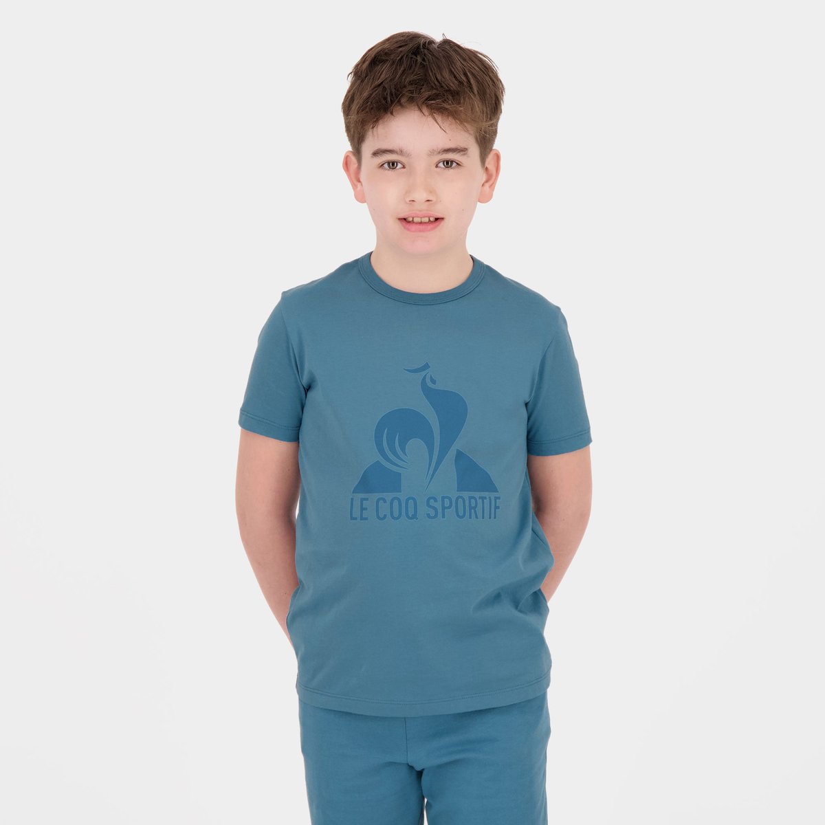 T-shirt Essentiels copen blue, LE COQ SPORTIF