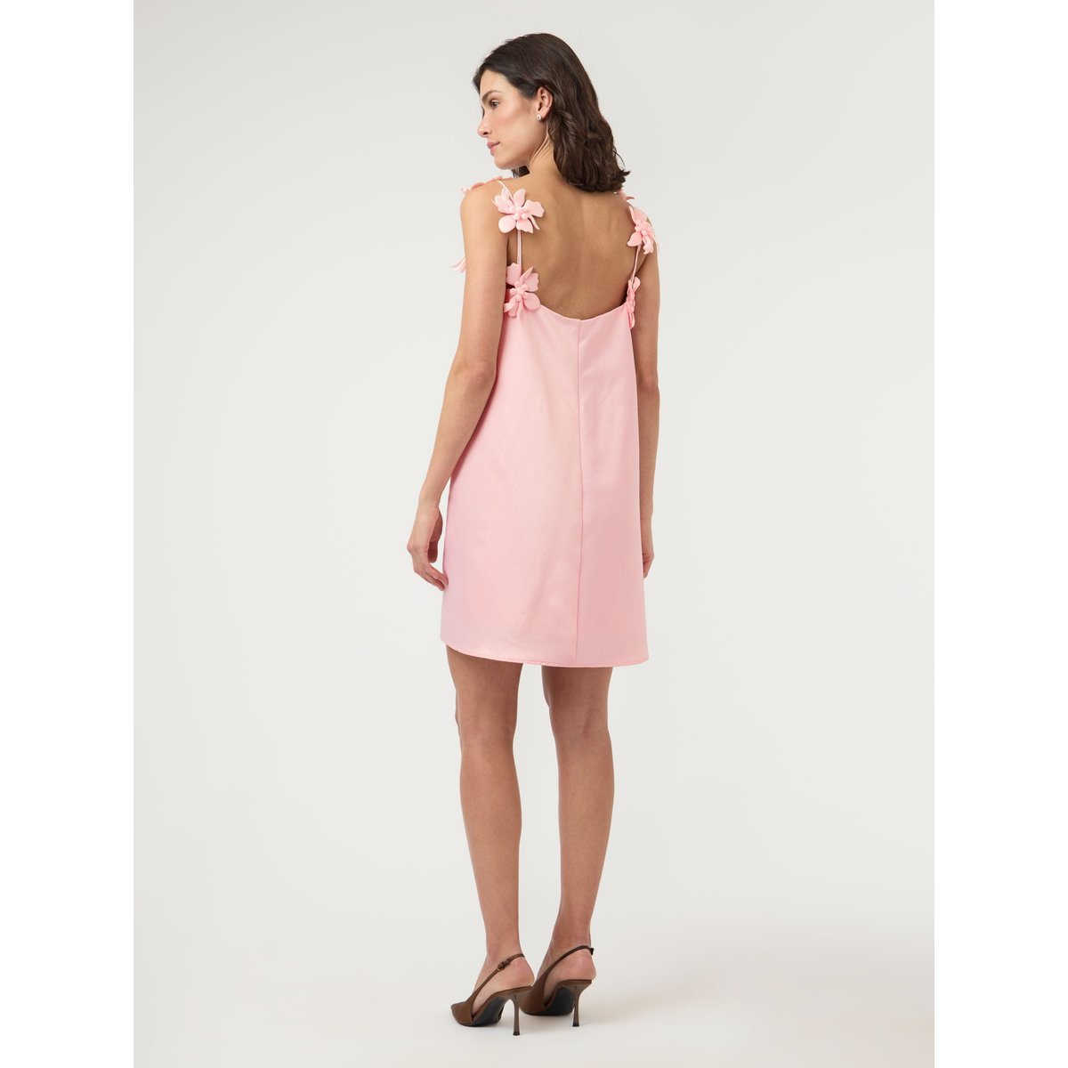 Mini-Robe rouge - blushing rose, YAS