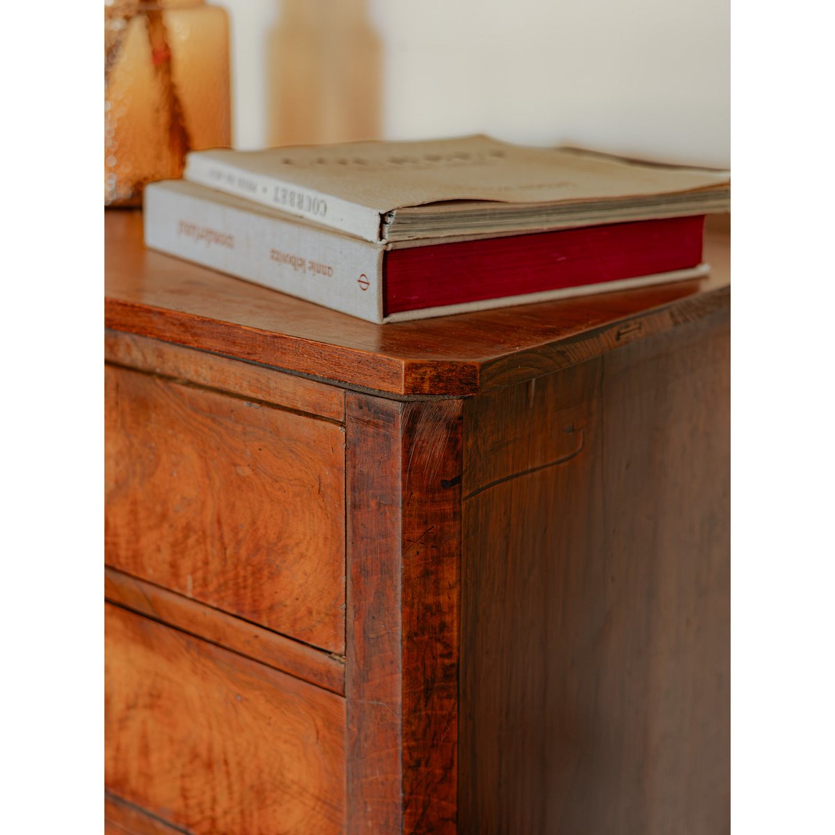 Commode en chêne foncé Garance N°697 - Bon état bois foncé, DEBONGOUT