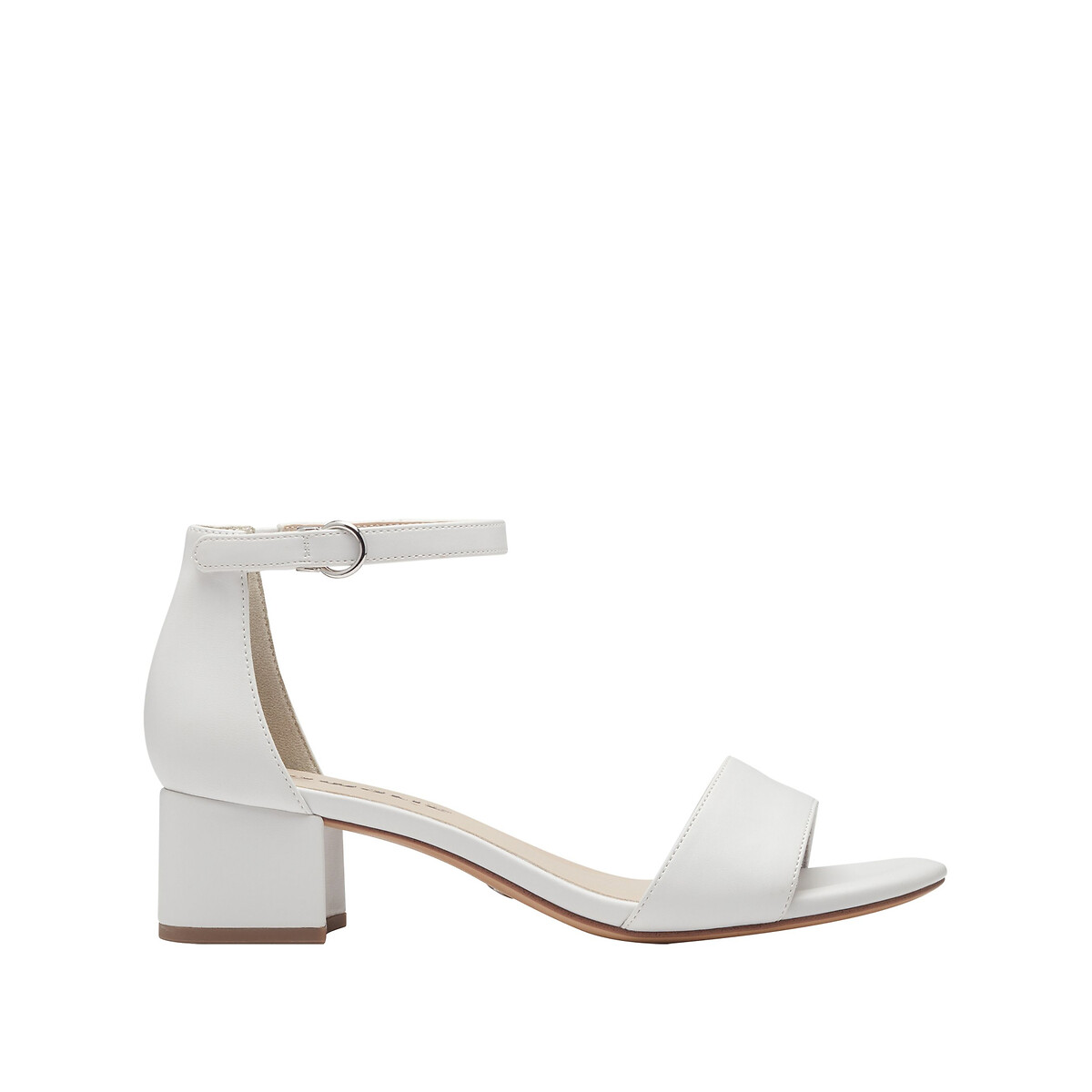 Heeled Sandals white, TAMARIS