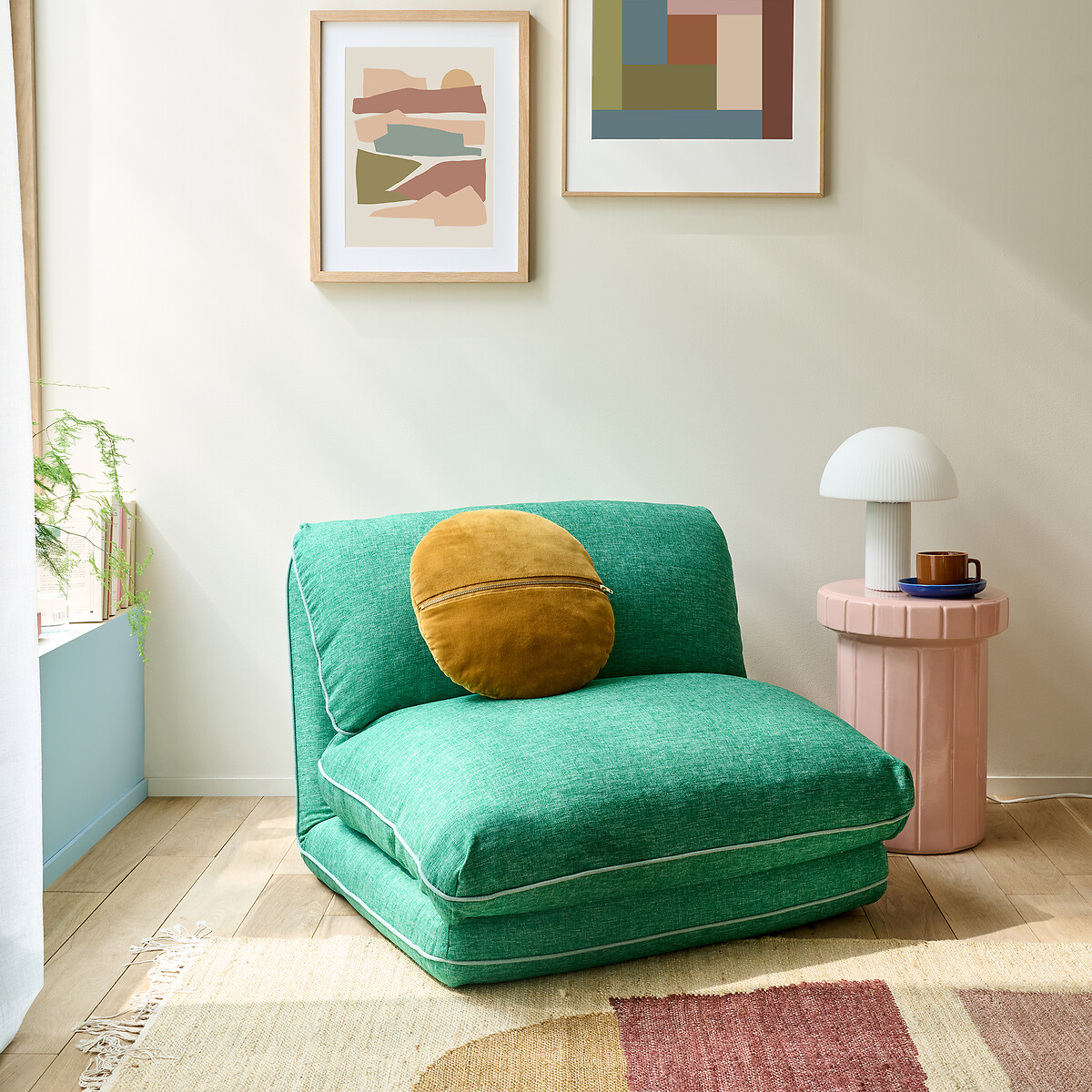 Poltrona multi-posizione ESERITA verde, LA REDOUTE INTERIEURS