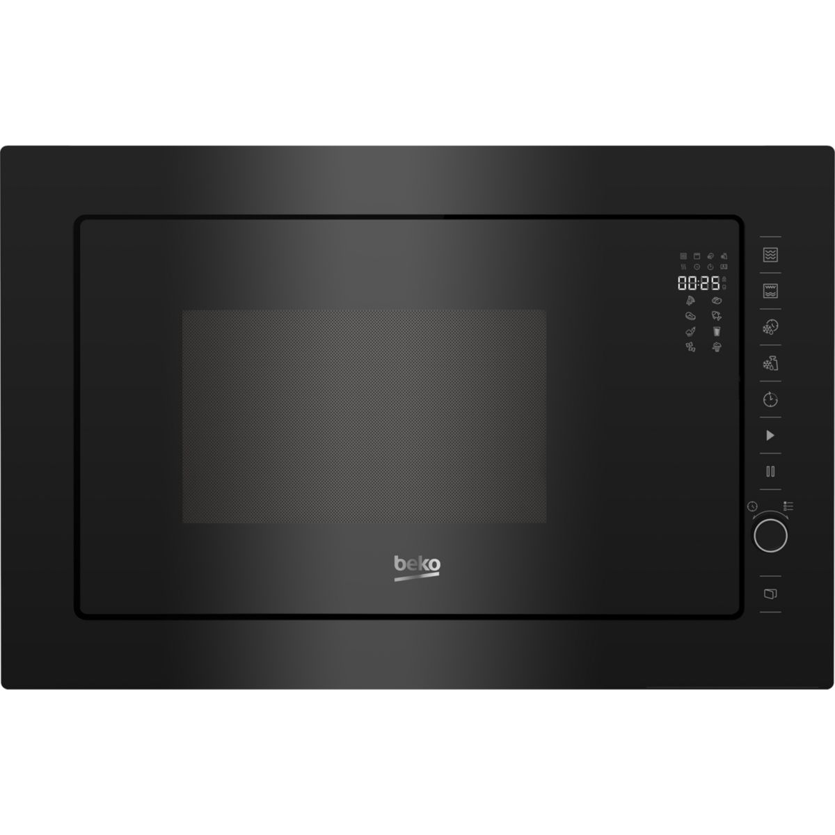 Micro ondes grill encastrable BMGB25333BG noir, BEKO