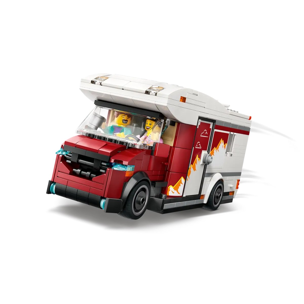 Le camping-car d'aventures multicolore, LEGO