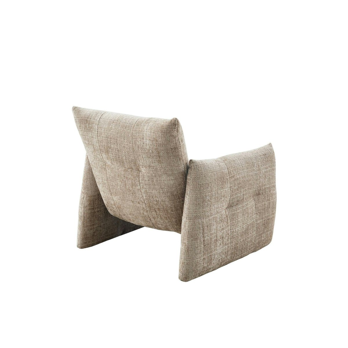 Fauteuil de salon à grands accoudoirs CORTINA beige, PIER IMPORT