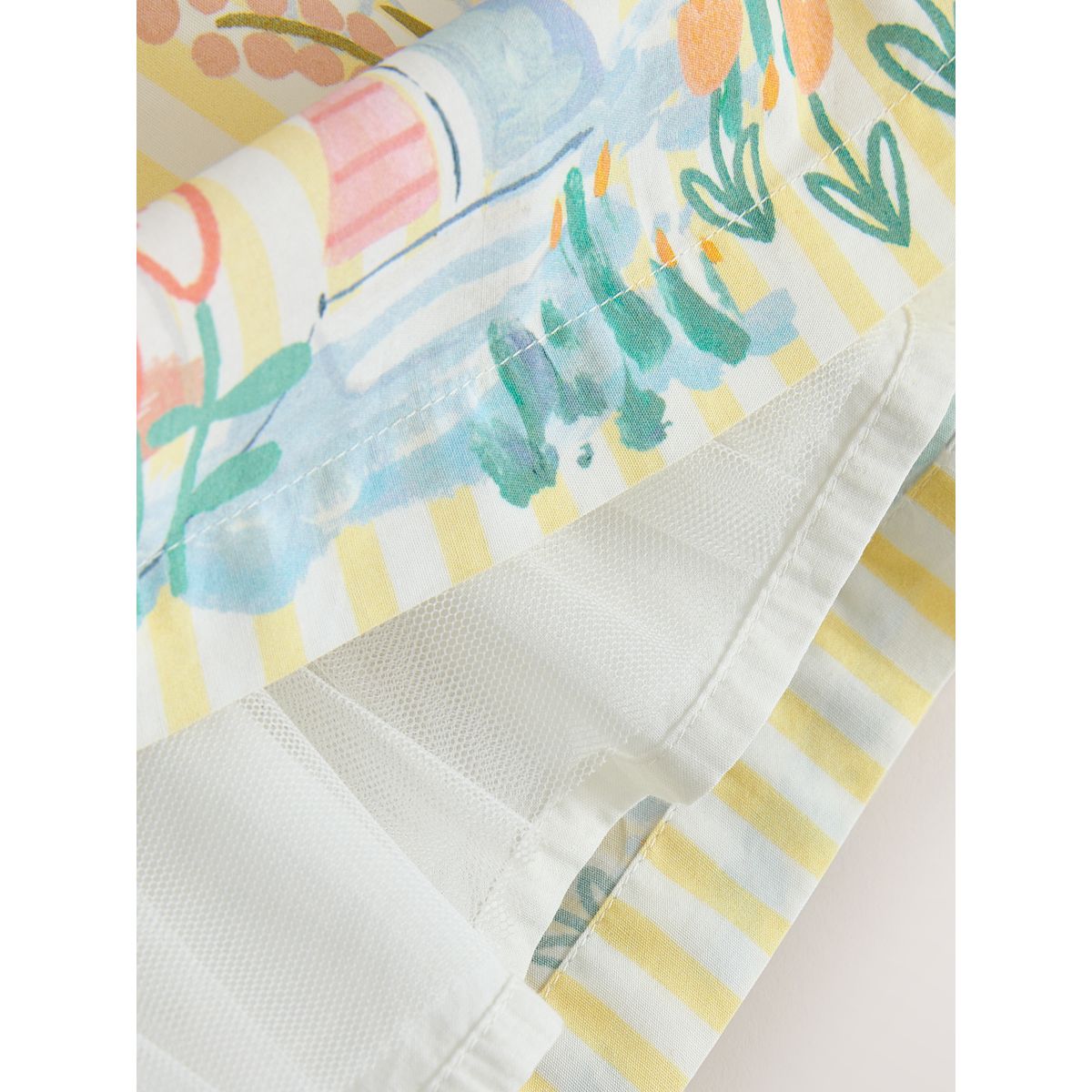 Robe tissée bébé scène jaune, NEXT